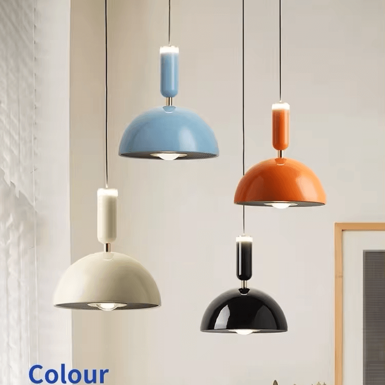 Moderne LED-hængelampe, makaronistil