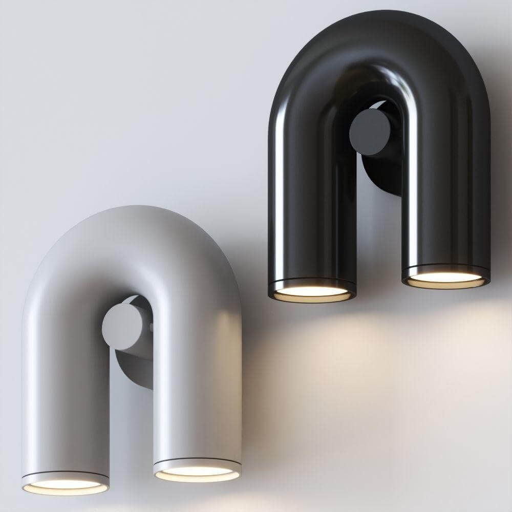 Moderne væglampe - legende design