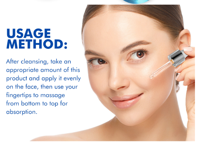 Anti-age serum flaske med pumpe. Oplev glattere, fastere og mere ungdommelig hud i ansigtet.