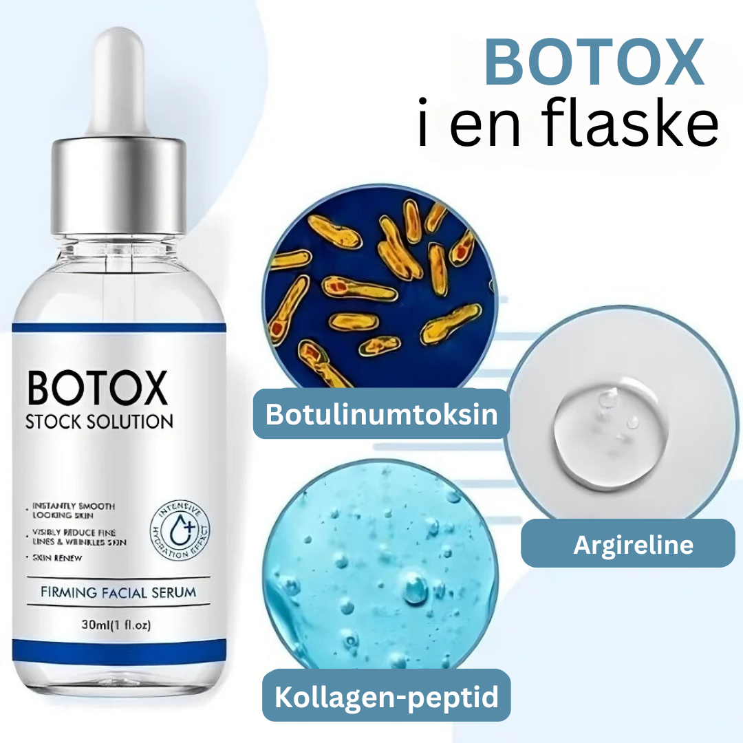 Nærbillede af effektivt anti-age serum. Giver ung hud og forbedrer ansigtets udseende.