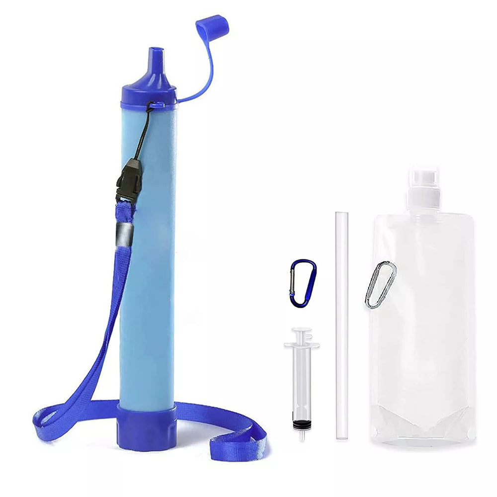 Kompakt vandfilter til friluftsliv; rens dit drikkevand let under camping og vandreture.