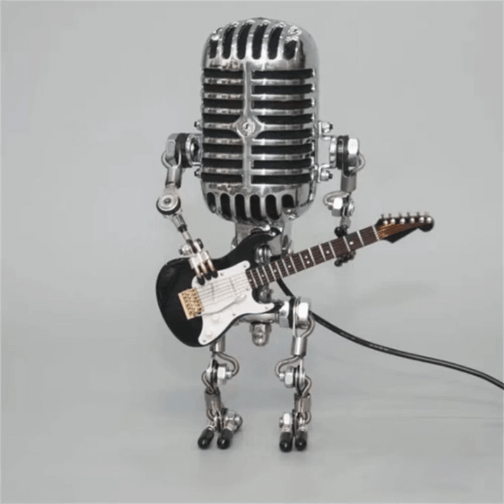 Guitar Table Lamp - Unique Ambiance Lighting