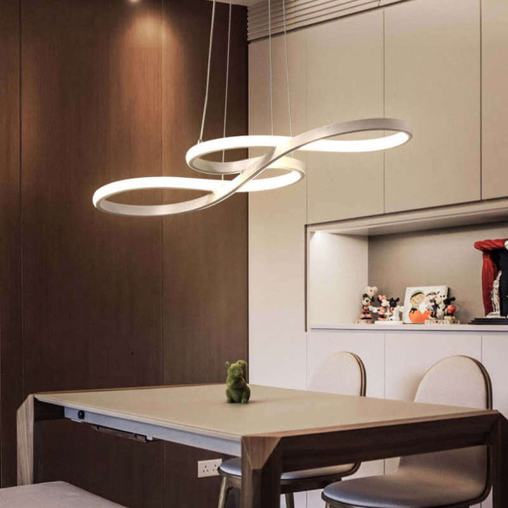 Moderne LED musiknode loftlampe