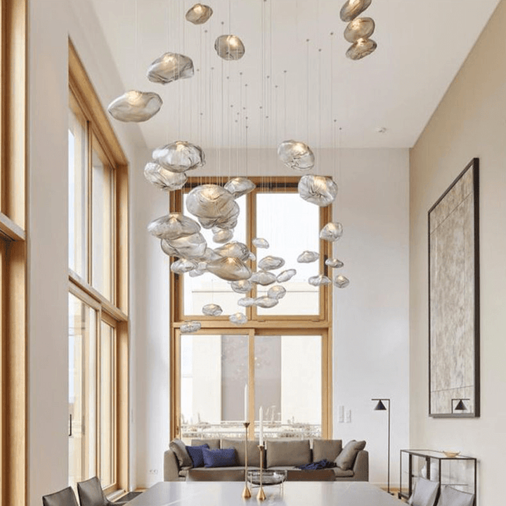 Moderne glas pendel