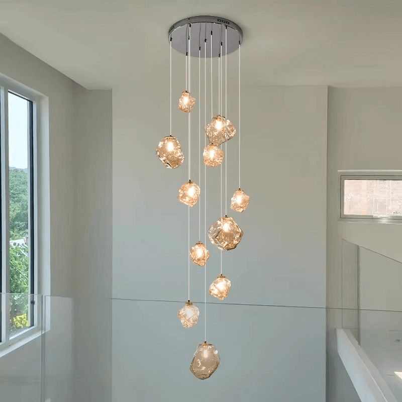 Moderne trappelys - LED-belysning