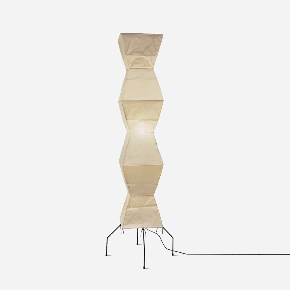 Lampadaire En Papier De Riz