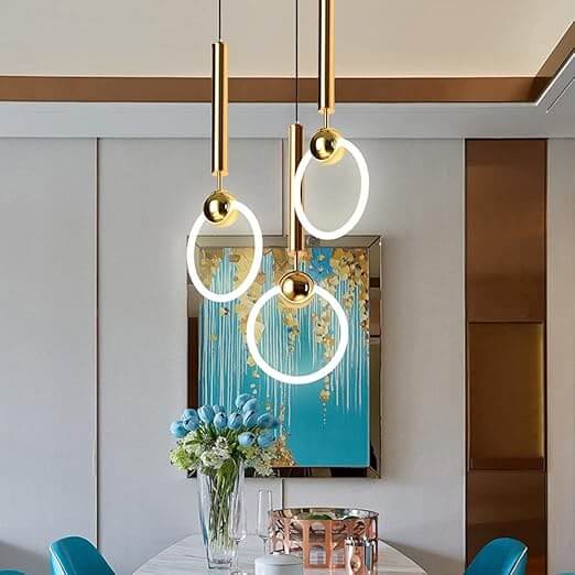 Moderne LED-pendellampe i skandinavisk stil