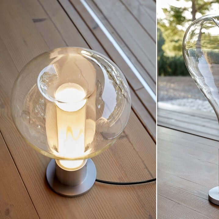 Bordlampe Lava Kunst
