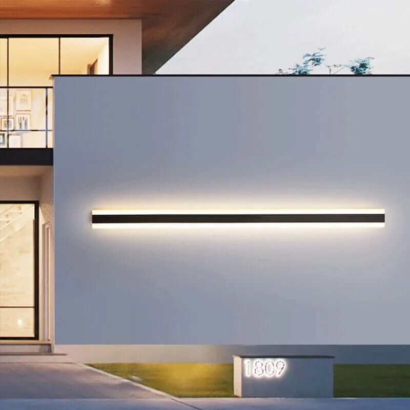 Moderne LED-væglampe - Stribet design