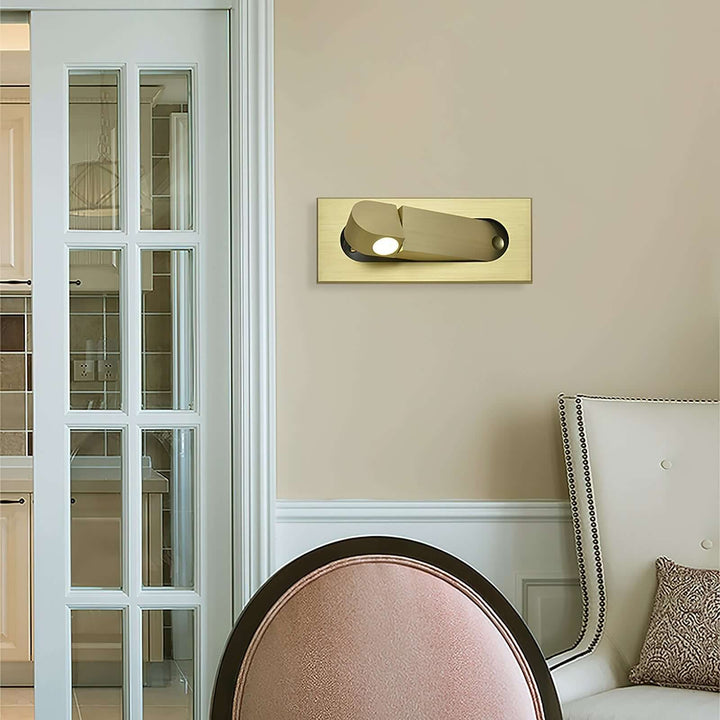 Moderne LED-natlampe med minimalistisk design