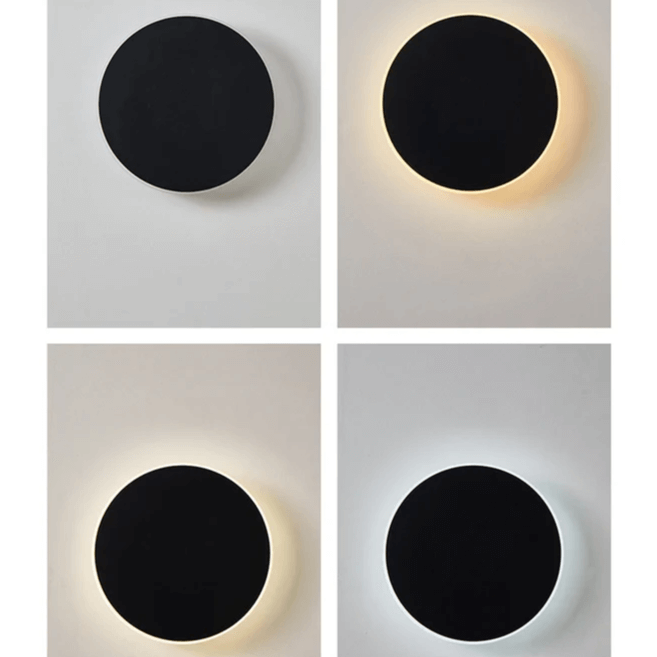 Minimalistisk LED-udendørs væglampe