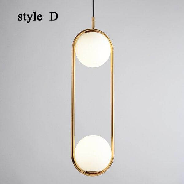 Glas Loft Pendel - Harmonisk Indendørs Belysning