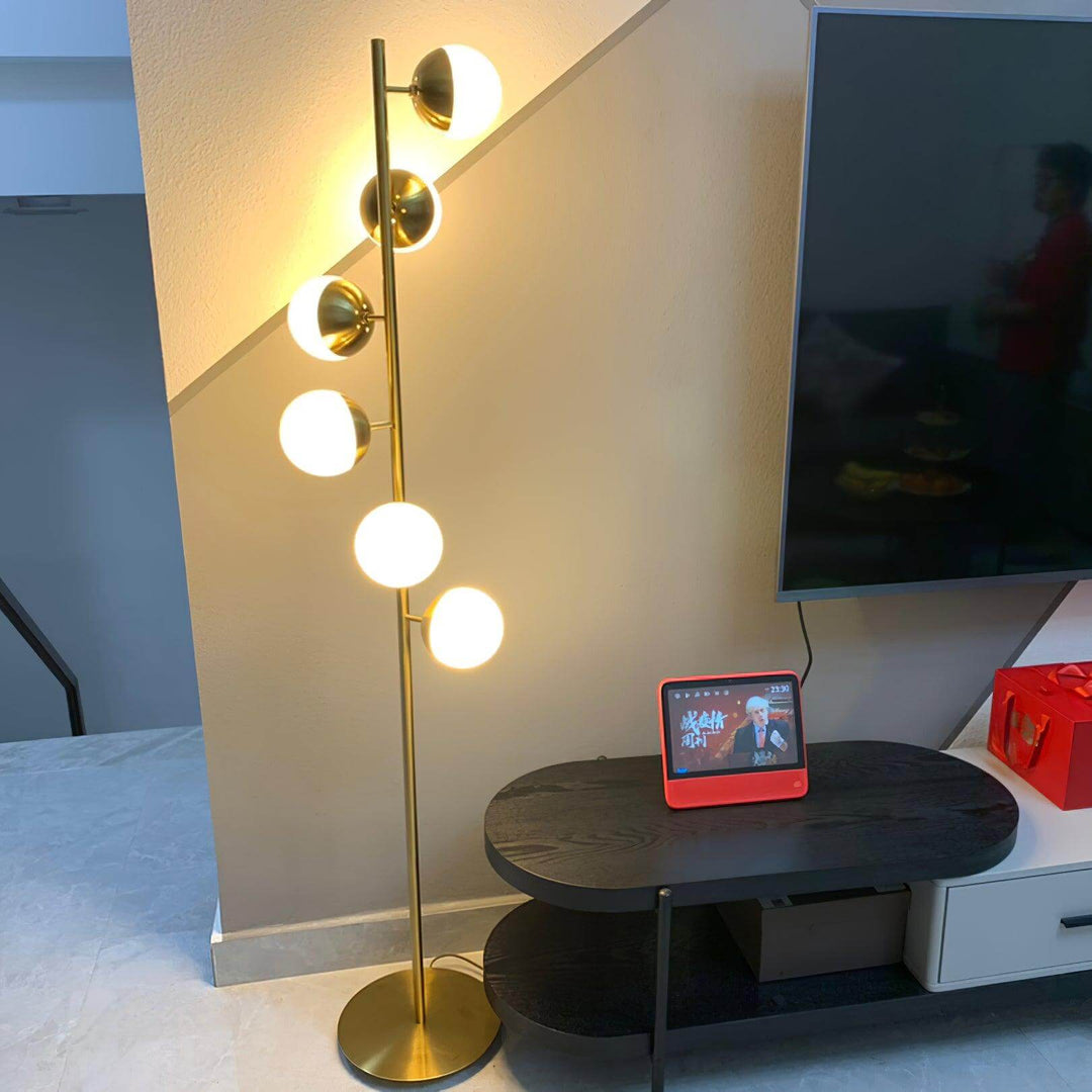 Doppler LED-trælampe