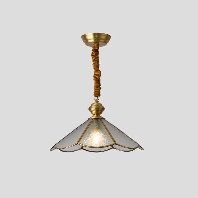 Nikkel Geometrisk Loftlampe Design