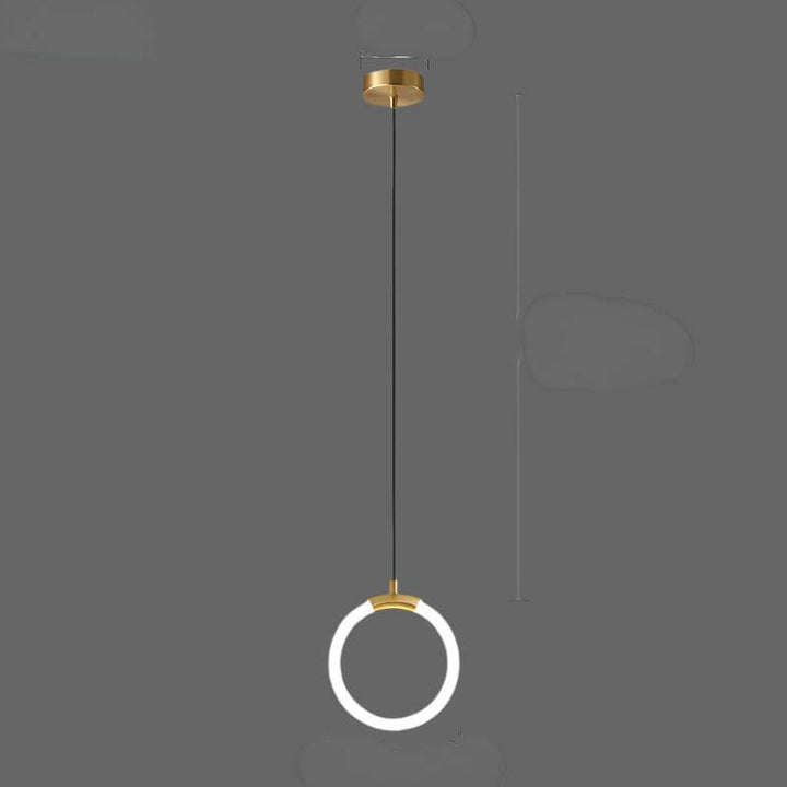 Moderne LED-pendellampe med skandinavisk design