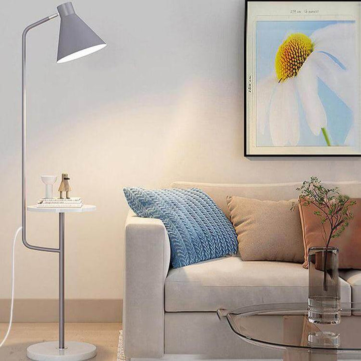 Moderne Gulvlampe med Bord