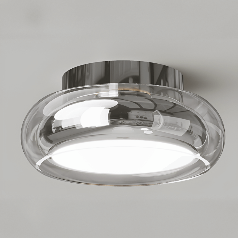 Lille Vintage Akryl LED Loftslampe