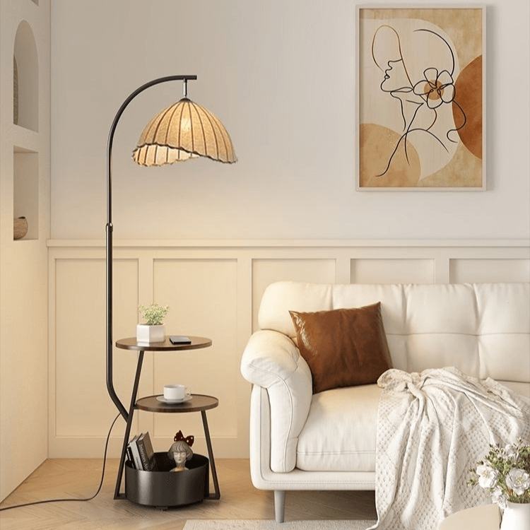 Moderne Japansk Sengebordslampe