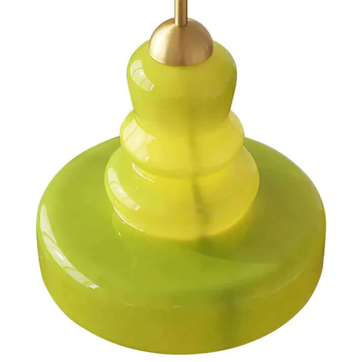 Bauhaus-stil pendellampe af glas