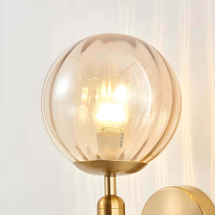 Glasvæglampe - Mid-century moderne stil