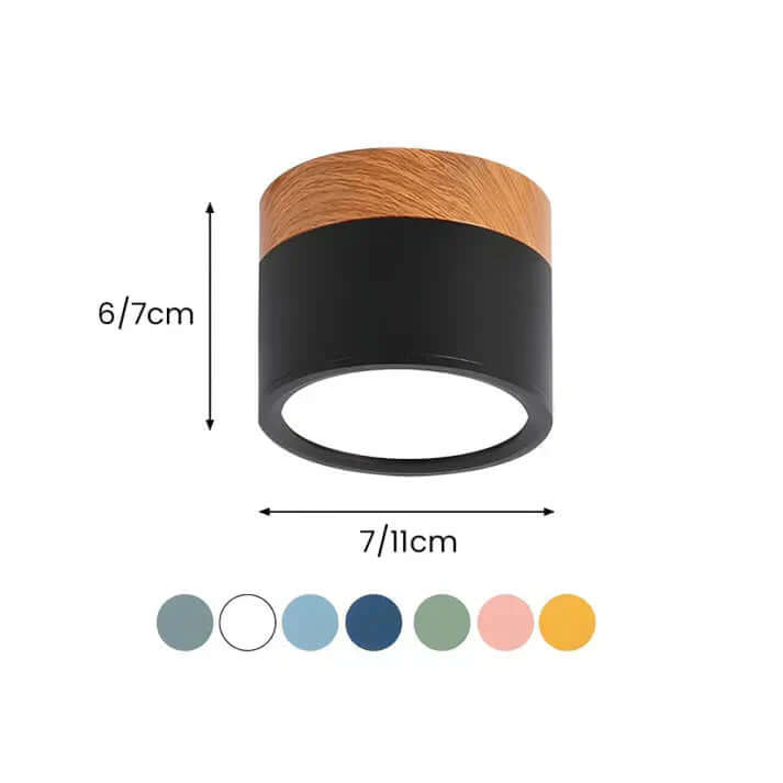 Moderne LED-loftslampe til gangen