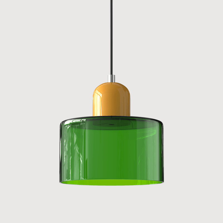 Moderni lasinen Bauhaus-tyylinen riippuvalaisin