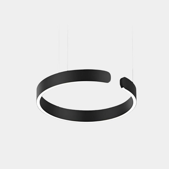 Moderne LED-cirkel loftlampe - stilfuld belysning til hjemmet