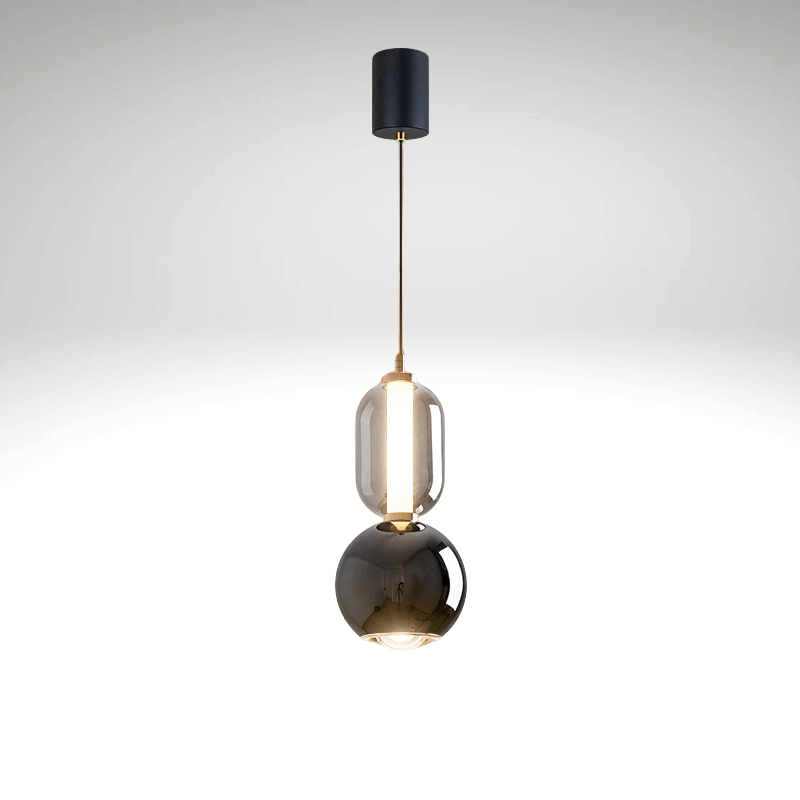 Nordisk Kreativ Jern Glas Pendel
