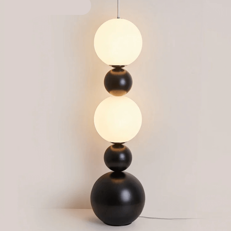 Moderne gulvlampe - Naturligt design