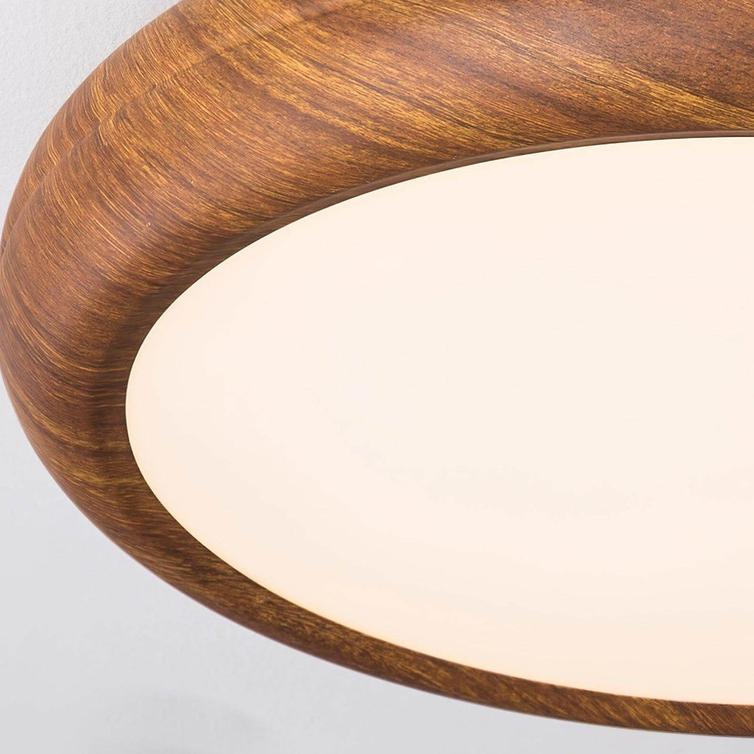 Moderne trækantet rundt loftslampe