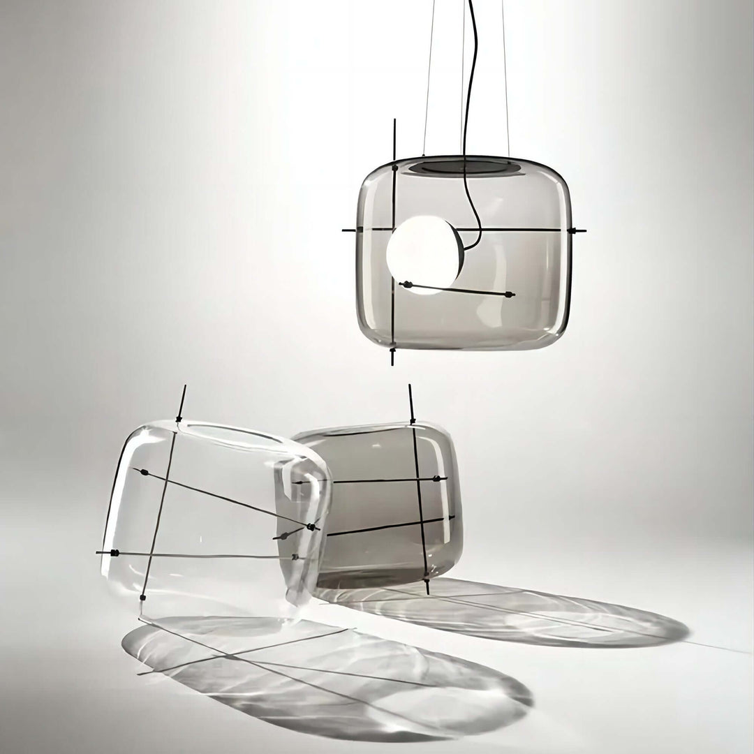 Lampe Pendante En Verre Plot