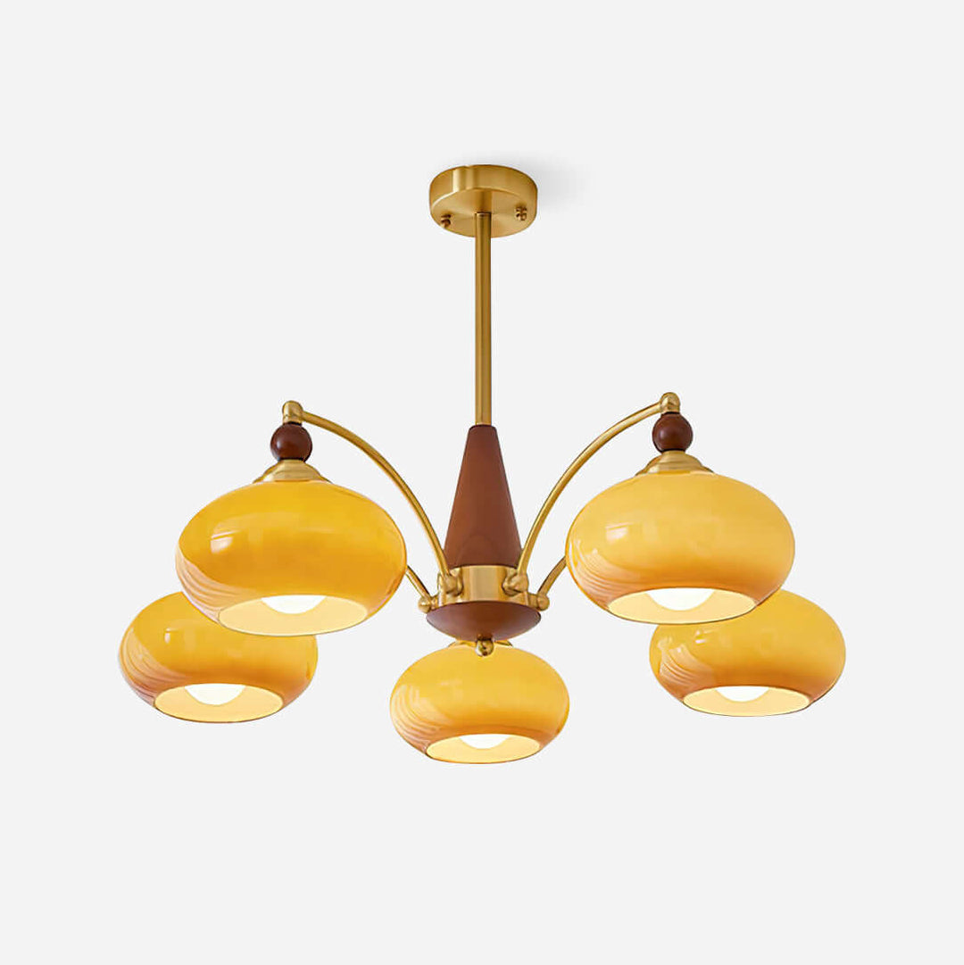 Retro loftlampe, 3 lyskilder størrelse 58cm