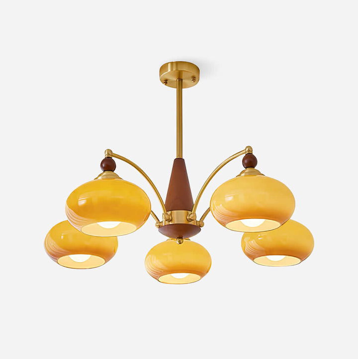 Retro loftlampe, 3 lyskilder størrelse 58cm