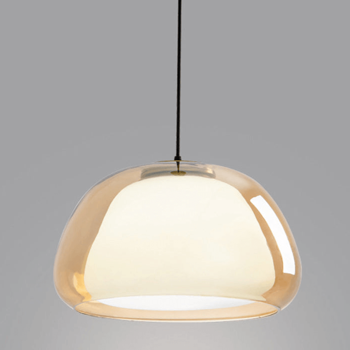 Moderne mælkeglas pendel - Stilfuld lampe til hjemmet