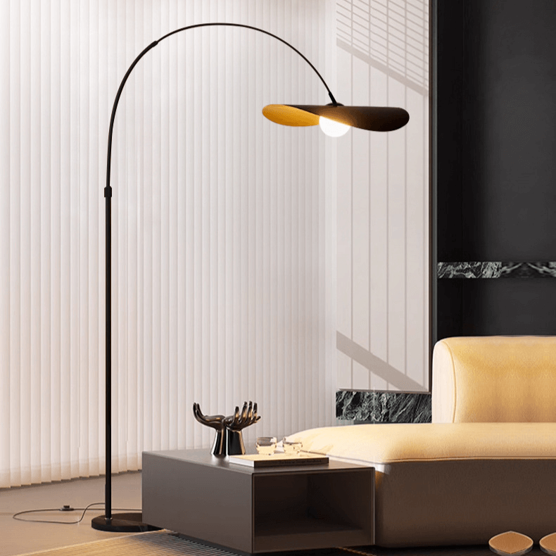 Moderne gulvlampe - Naturlig stil