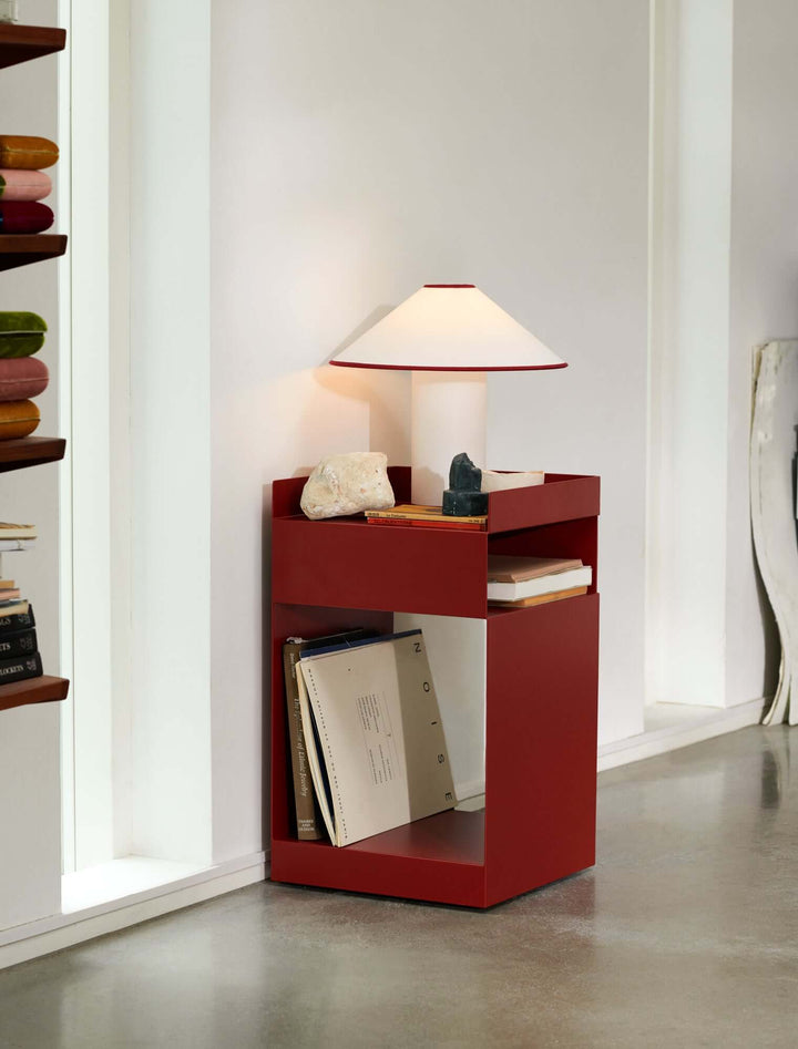 Moderne bordlampe med diameter 32 cm
