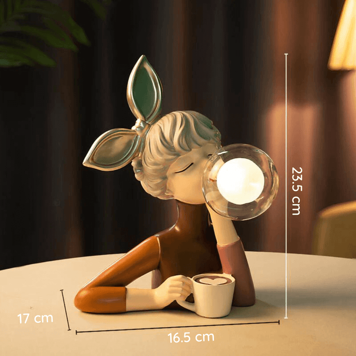 Håndlavet Bordlampe - Varm Atmosfære til Hjemmet
