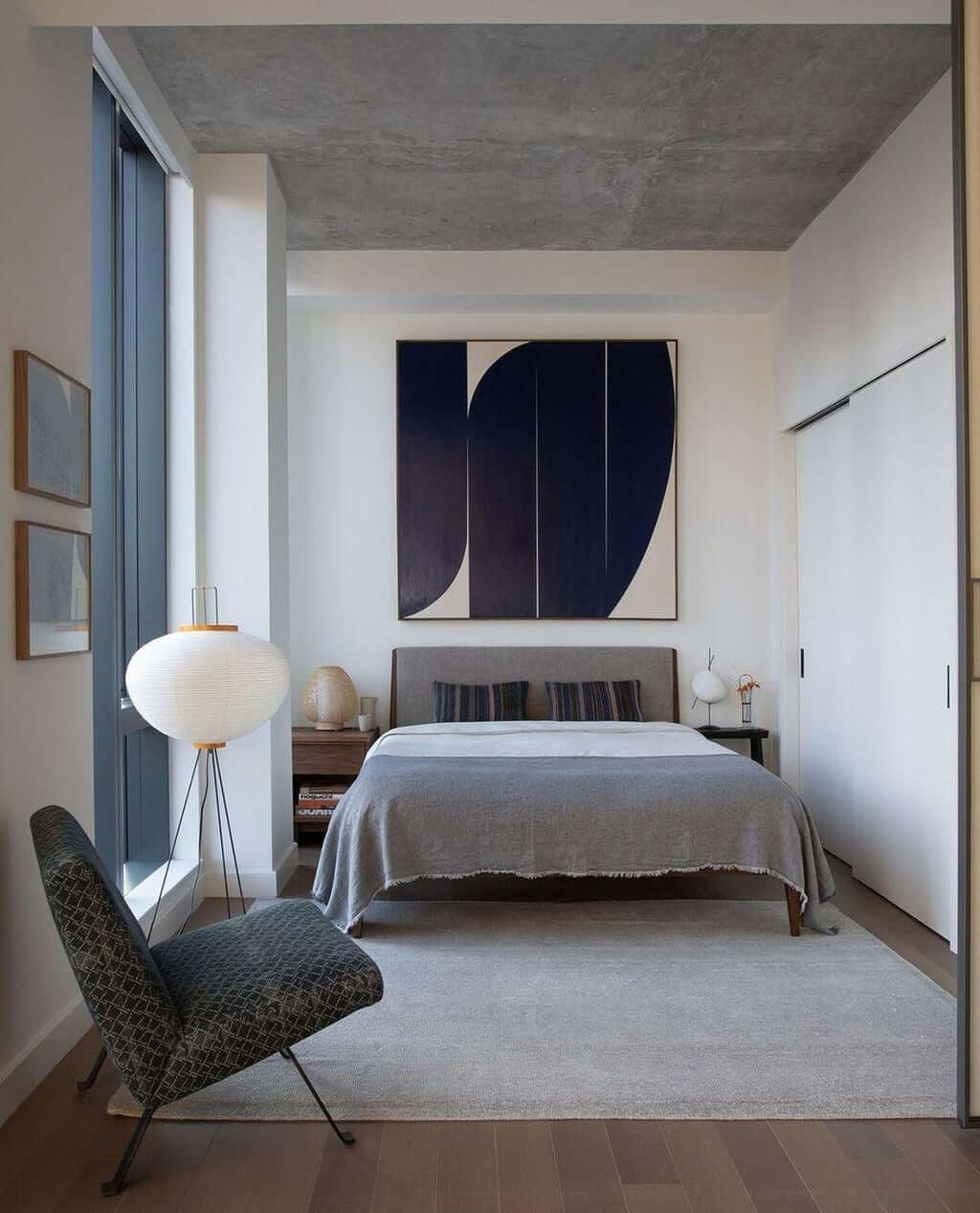 Lampadaire En Papier De Riz