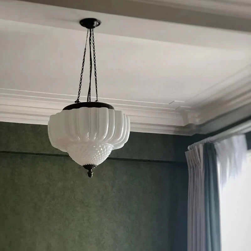 Moderne minimalistisk pendellampe i glas