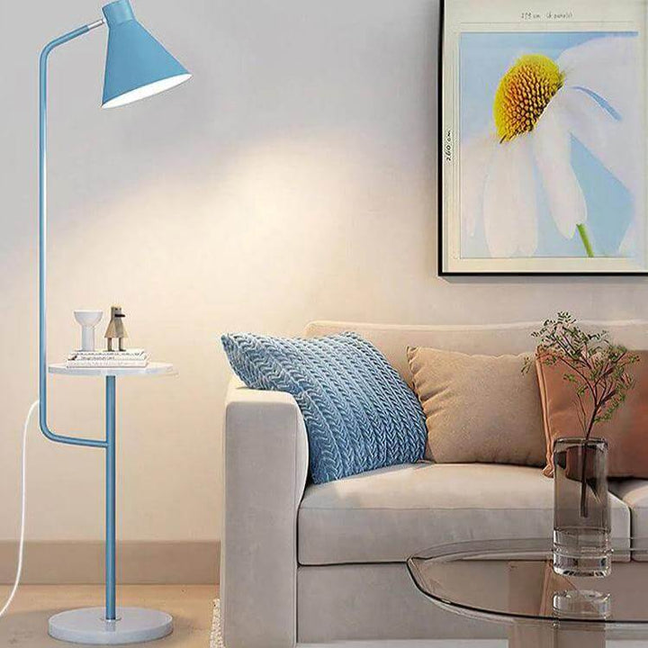 Moderne Gulvlampe med Bord