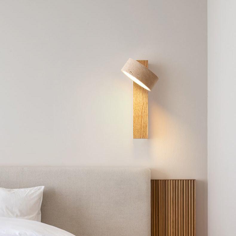 Moderne væglampe med naturligt design