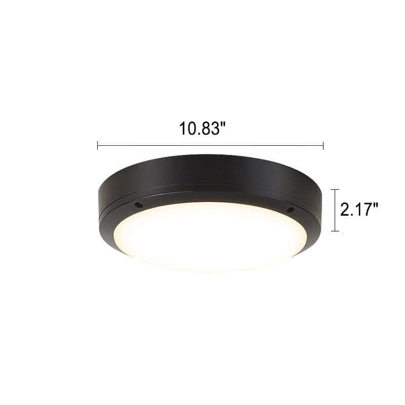 Udendørs LED-loftslampe, vandtæt aluminium