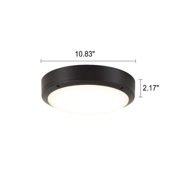 Udendørs LED-loftslampe, vandtæt aluminium