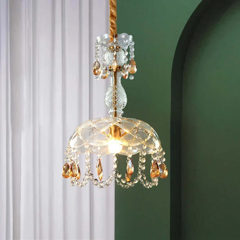 Luksuriøs krystallysekrone, moderne ophængsdesign