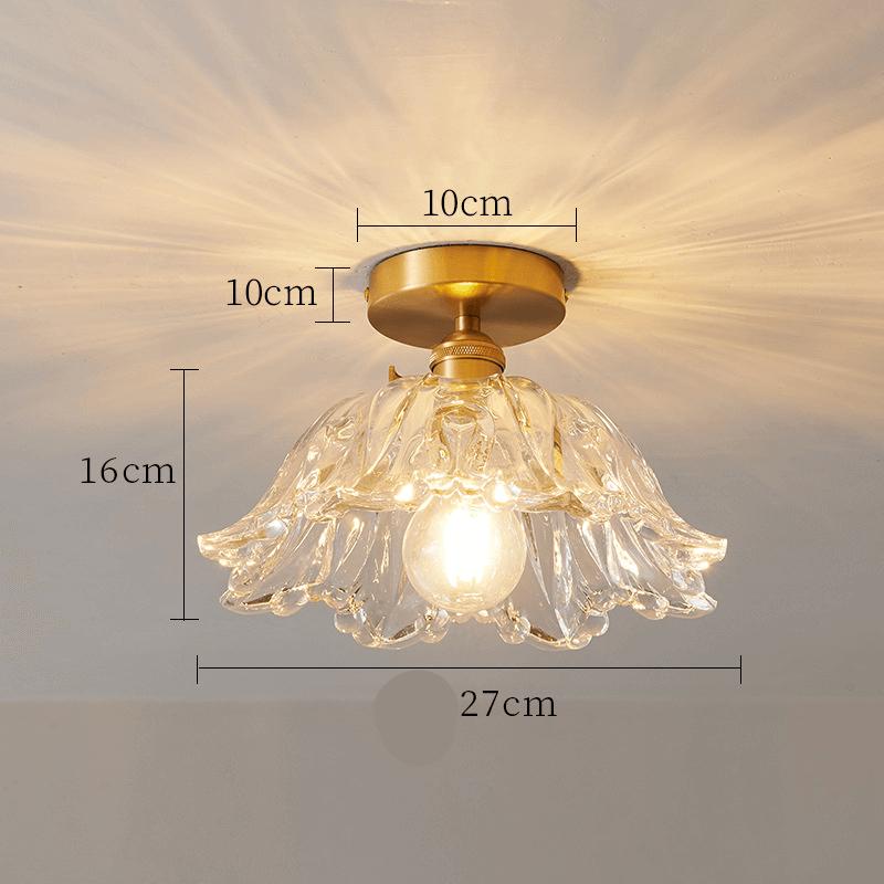 Pendellampe / Loftlampe med Metalldetaljer