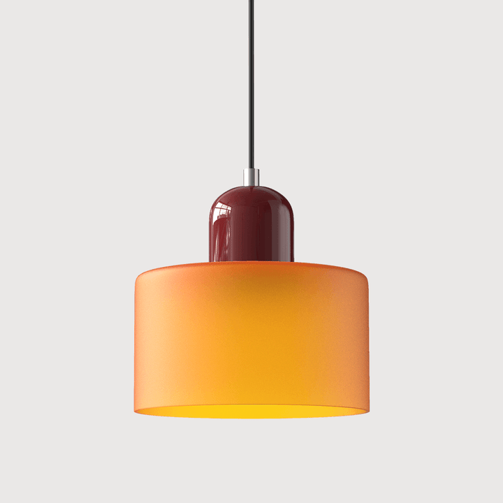 Moderni lasinen Bauhaus-tyylinen riippuvalaisin
