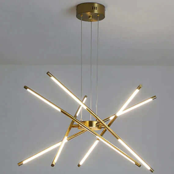 Moderne loftlampe med 12 lamper