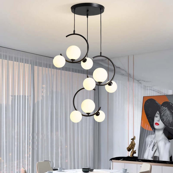 Moderne LED-pendellampe til indretning