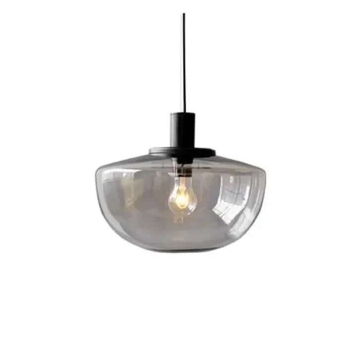 Moderne glas pendellampe