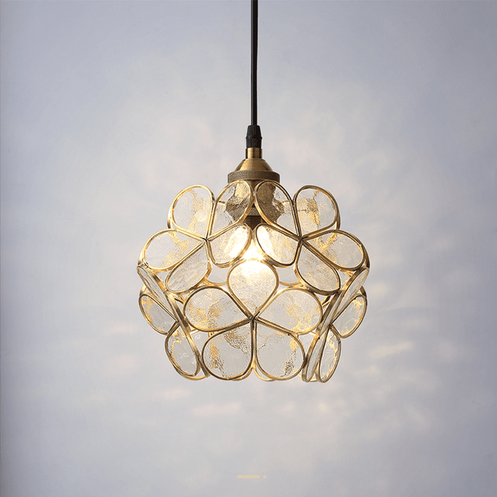 Moderne glas krone pendel – Nordisk stil